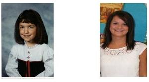 A picture of me in Kindergarten and a current picture! 